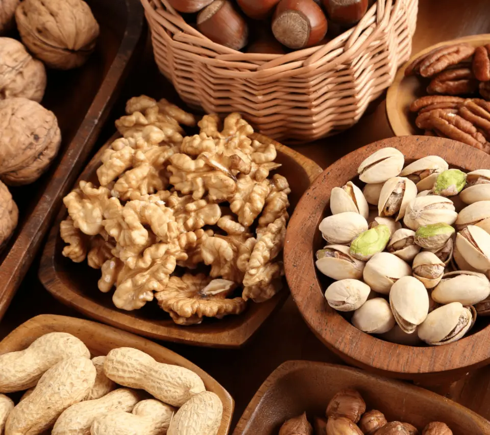 Nuts and dried fruits