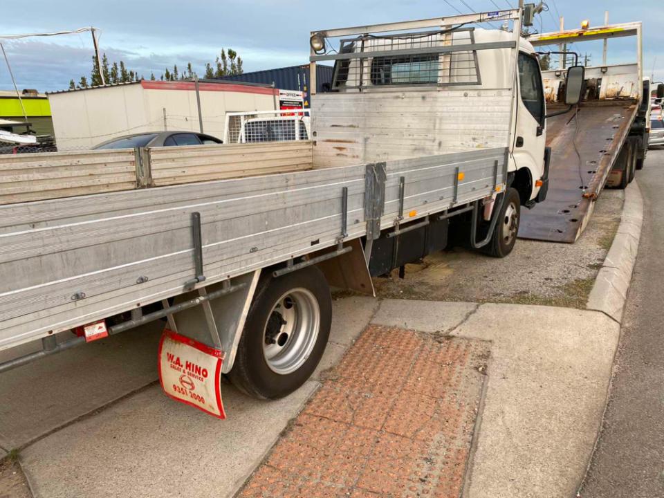 Truck removal at Scrap Car Perth