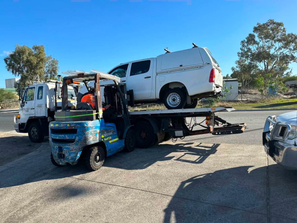 Scrap truck removal in Perth